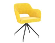 chair-chicago assise pivotante-ocher-yellow-fabric-and-polyurethane-ch093j-4-0