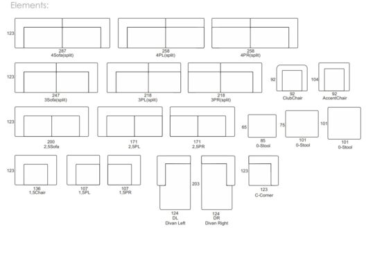 King Bridge ELEMENTY
