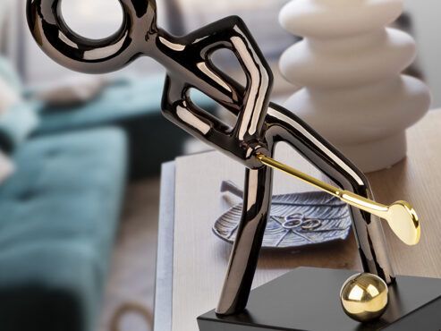 Consola y espejo plata 0002